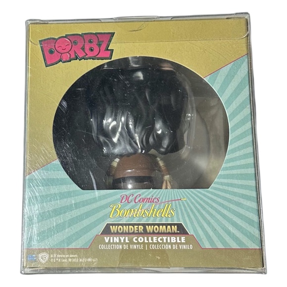 Funko Dorbz DC Comics Bombshells Wonder Woman #414 Vinyl CHASE - Picture 2 of 4